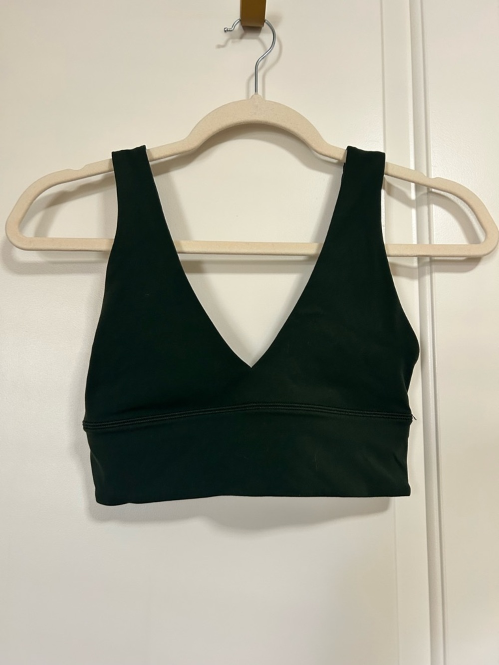 🍋🍋Like New 🍋🍋Lululemon Dark Green Align V-Neck Longline Sports Bra🍋🍋
